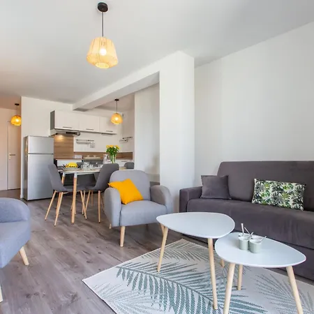 Апартаменты Cap Ocean-11 By Interhome Капбретон